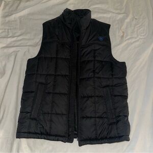 Men’s Black Ariat Puffer Vest